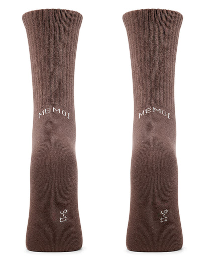 Women's 2 Pair Pack Thin Ribbed Crew Socks