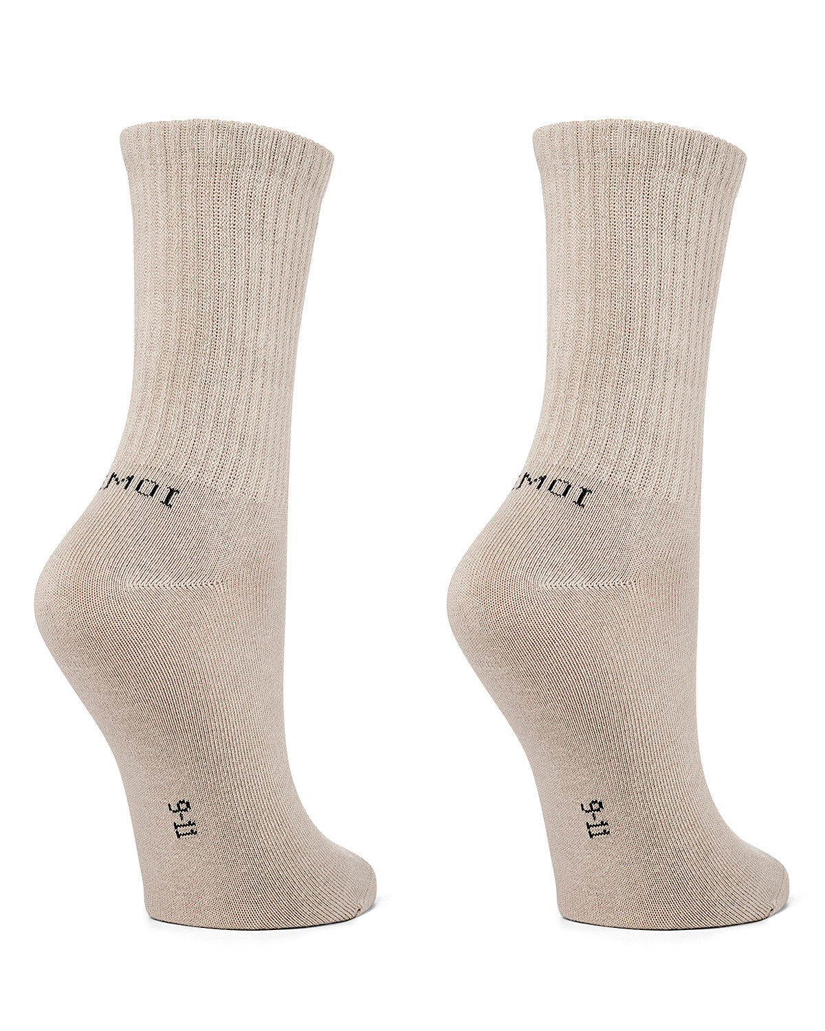 Women's 2 Pair Pack Thin Ribbed Crew Socks