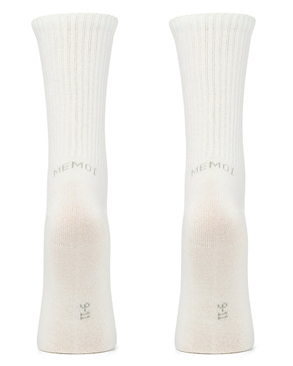 Women's 2 Pair Pack Thin Ribbed Crew Socks