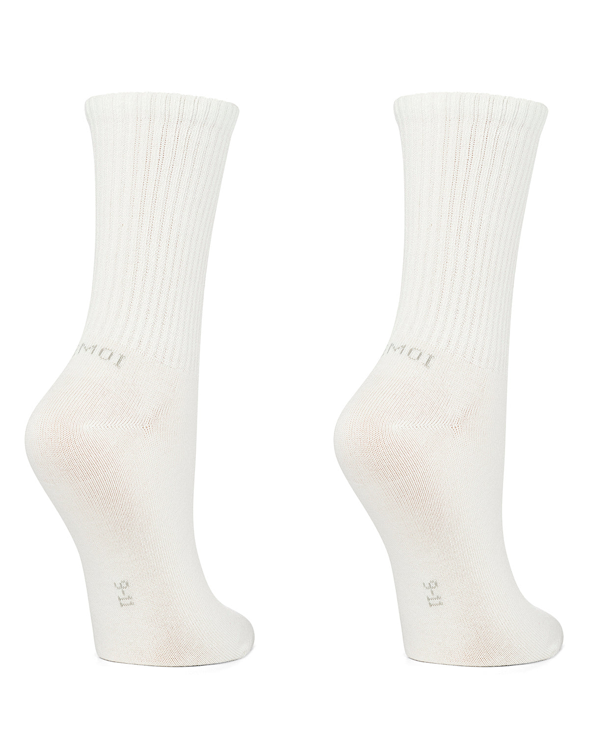 Women's 2 Pair Pack Thin Ribbed Crew Socks