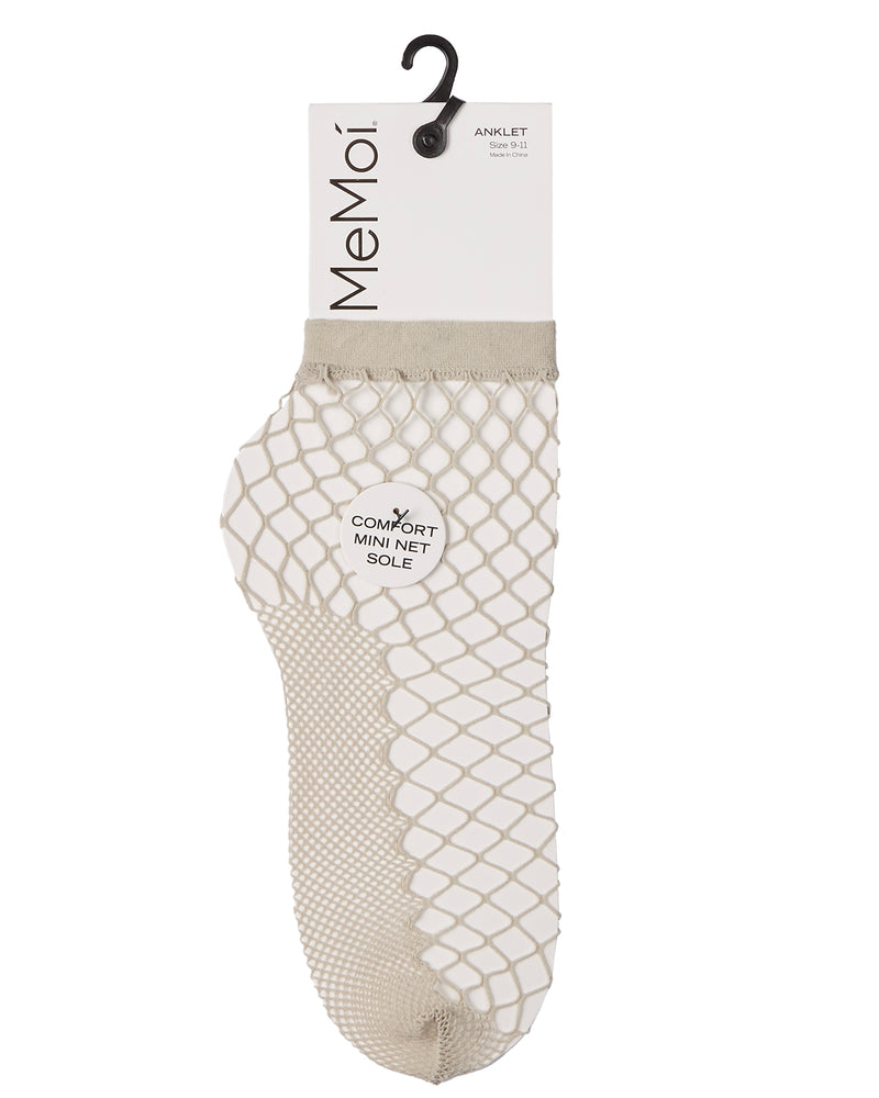 Women's Nothing But Net Fishnet Anklet Socks