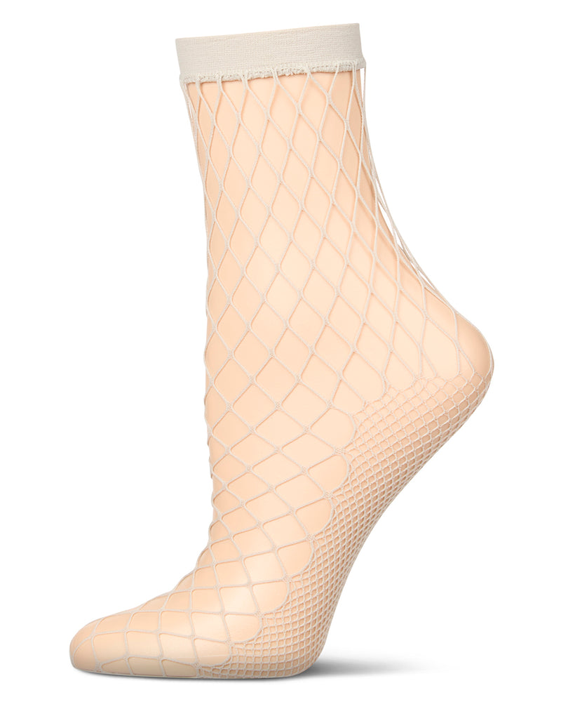 Women's Nothing But Net Fishnet Anklet Socks