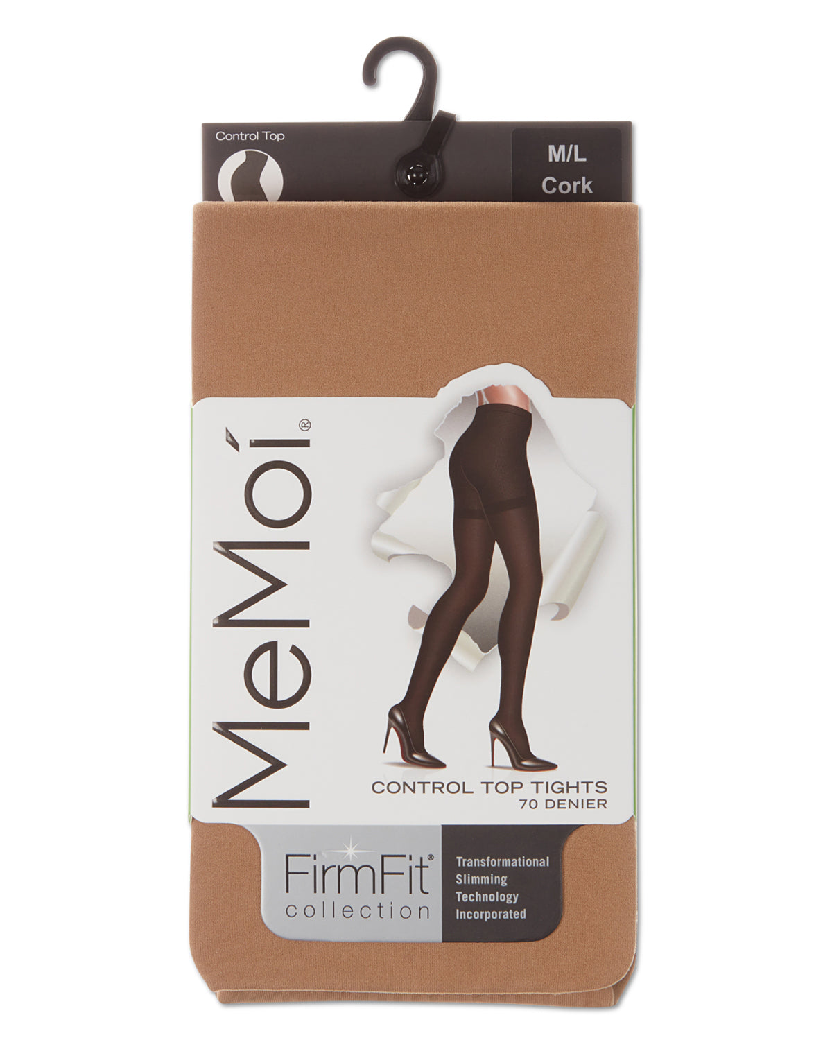 Women's FirmFit 70 Denier Control Top Tights : Color: Cork