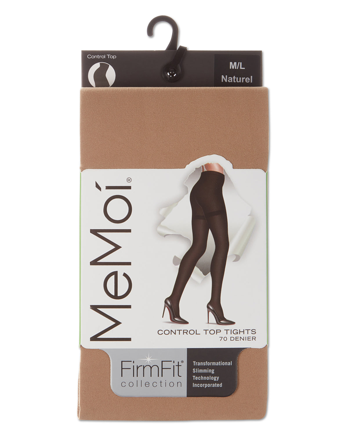 Women's FirmFit 70 Denier Control Top Tights : Color: Natural