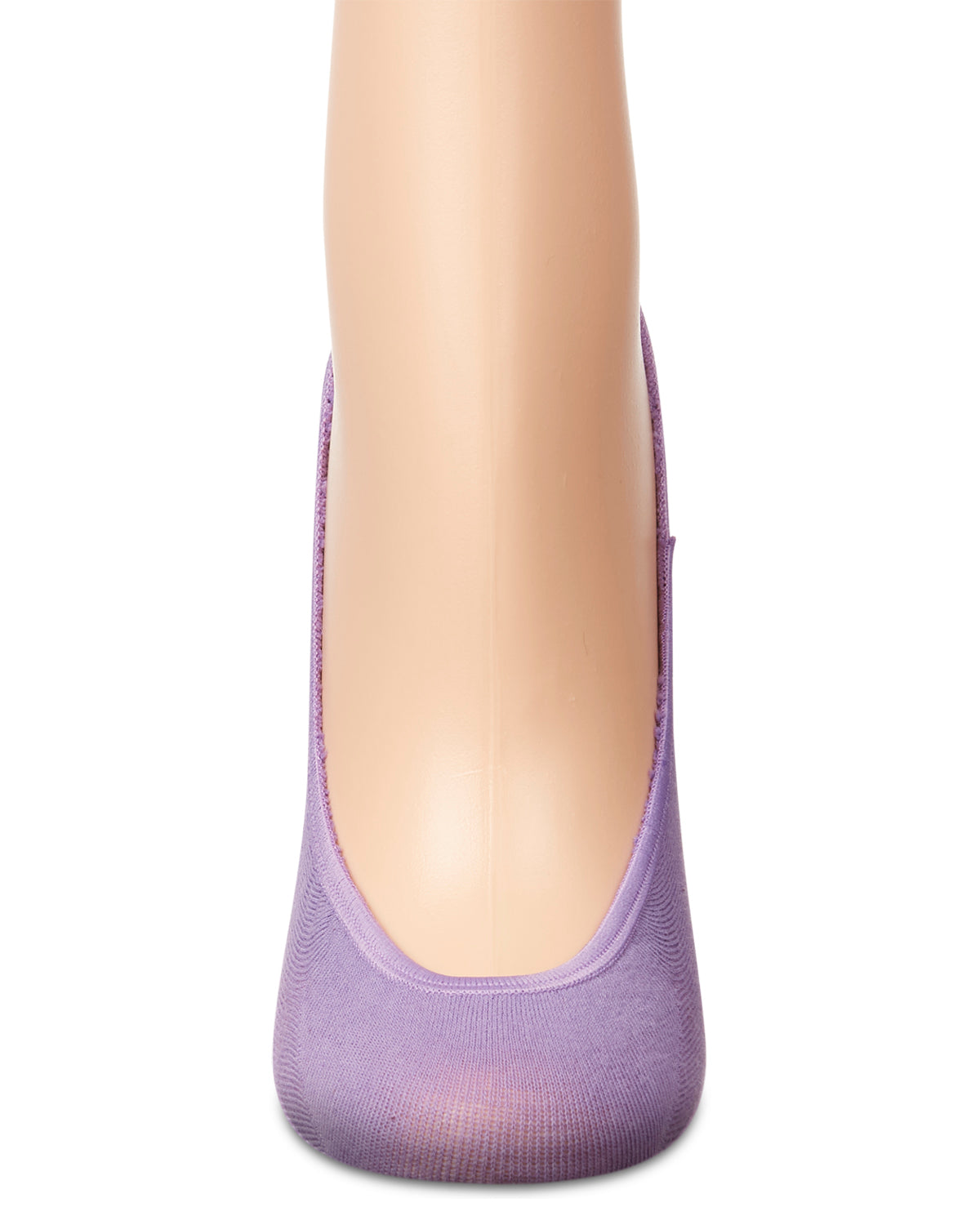 No-Show Smooth Cotton Shoe Liners : Color: Black