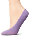 No-Show Smooth Cotton Shoe Liners : Color: Grape Compote