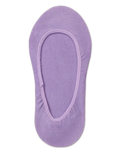 No-Show Smooth Cotton Shoe Liners : Color: Black