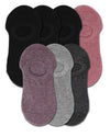 Women's 7 Pair Pack Cotton Blend No Show Sneaker Liners
