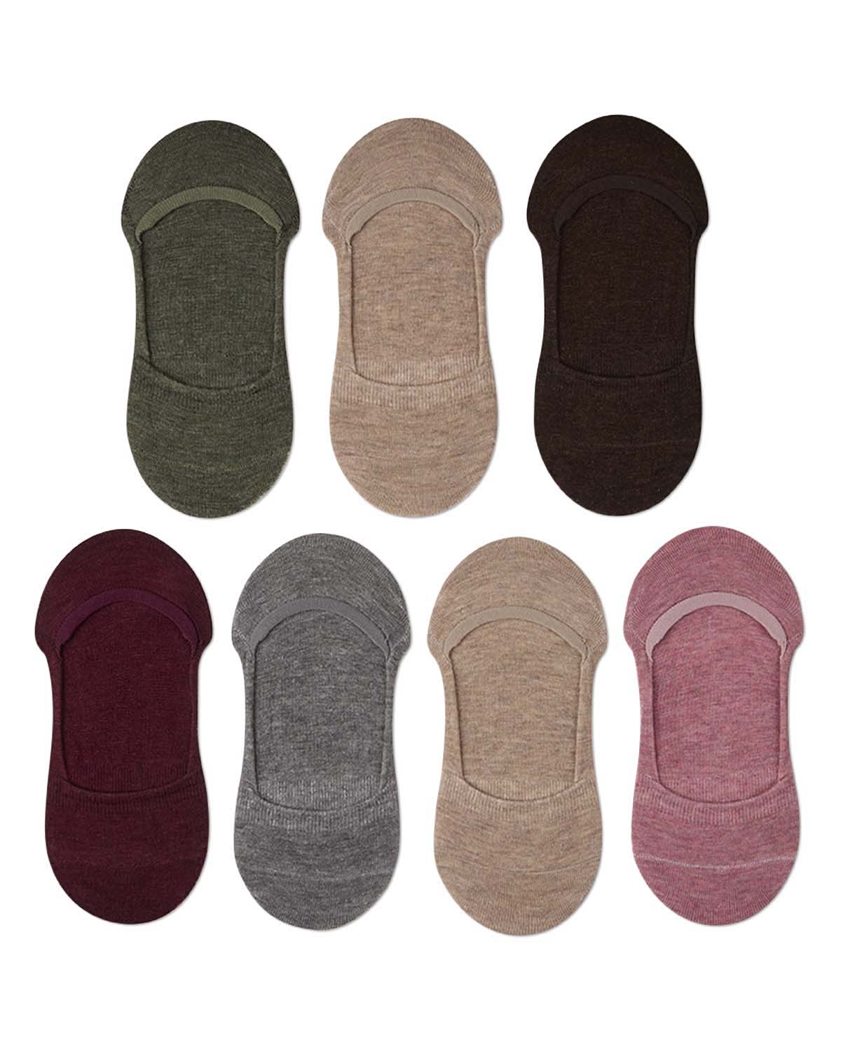 High-Cut Cotton Blend Sneaker Liner 7 Pack