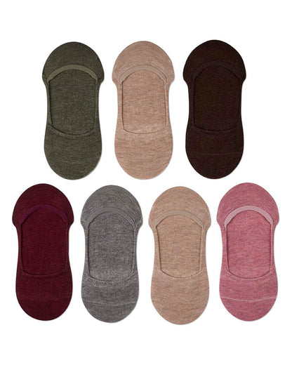 High-Cut Cotton Blend Sneaker Liner 7 Pack