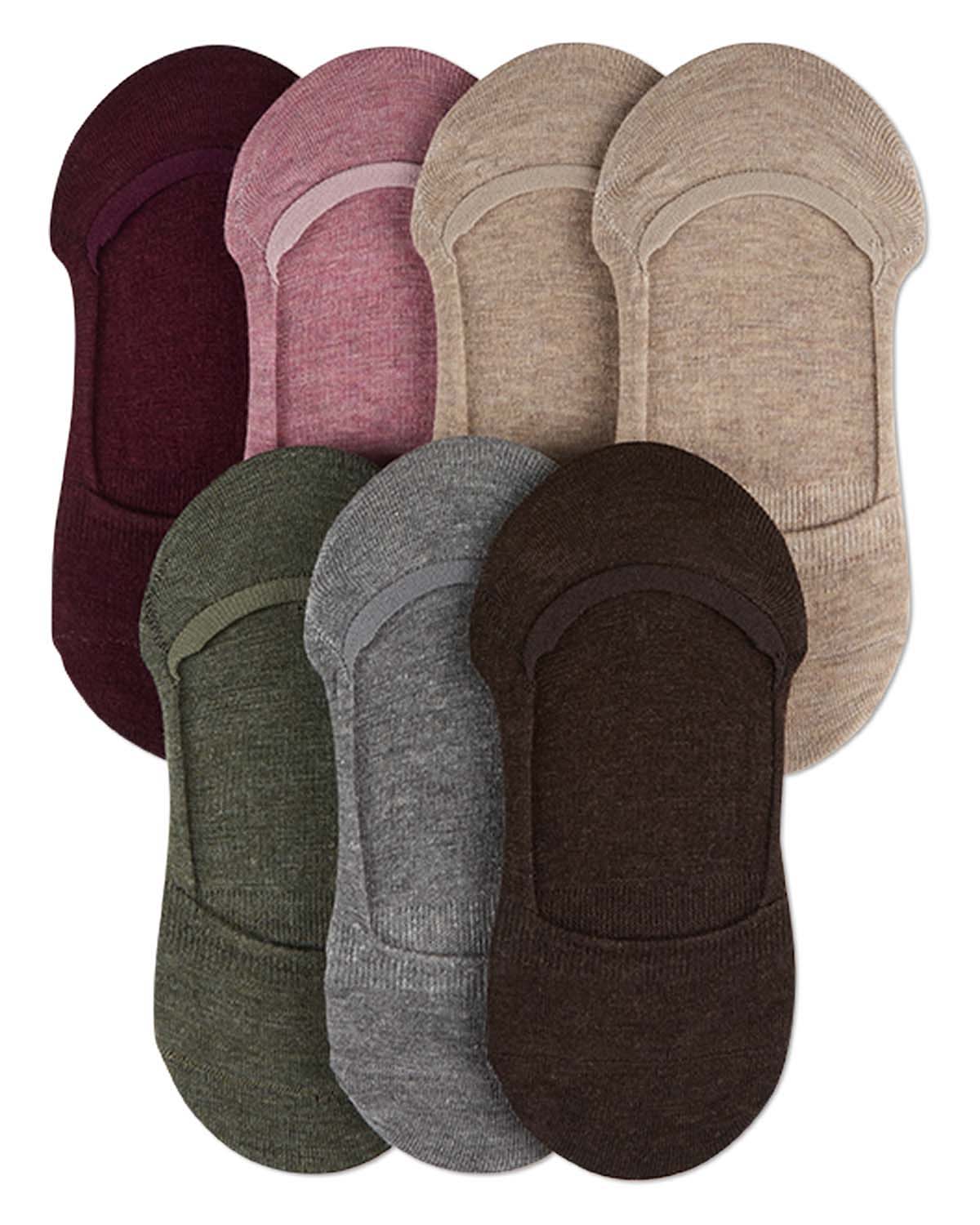 High-Cut Cotton Blend Sneaker Liner 7 Pack