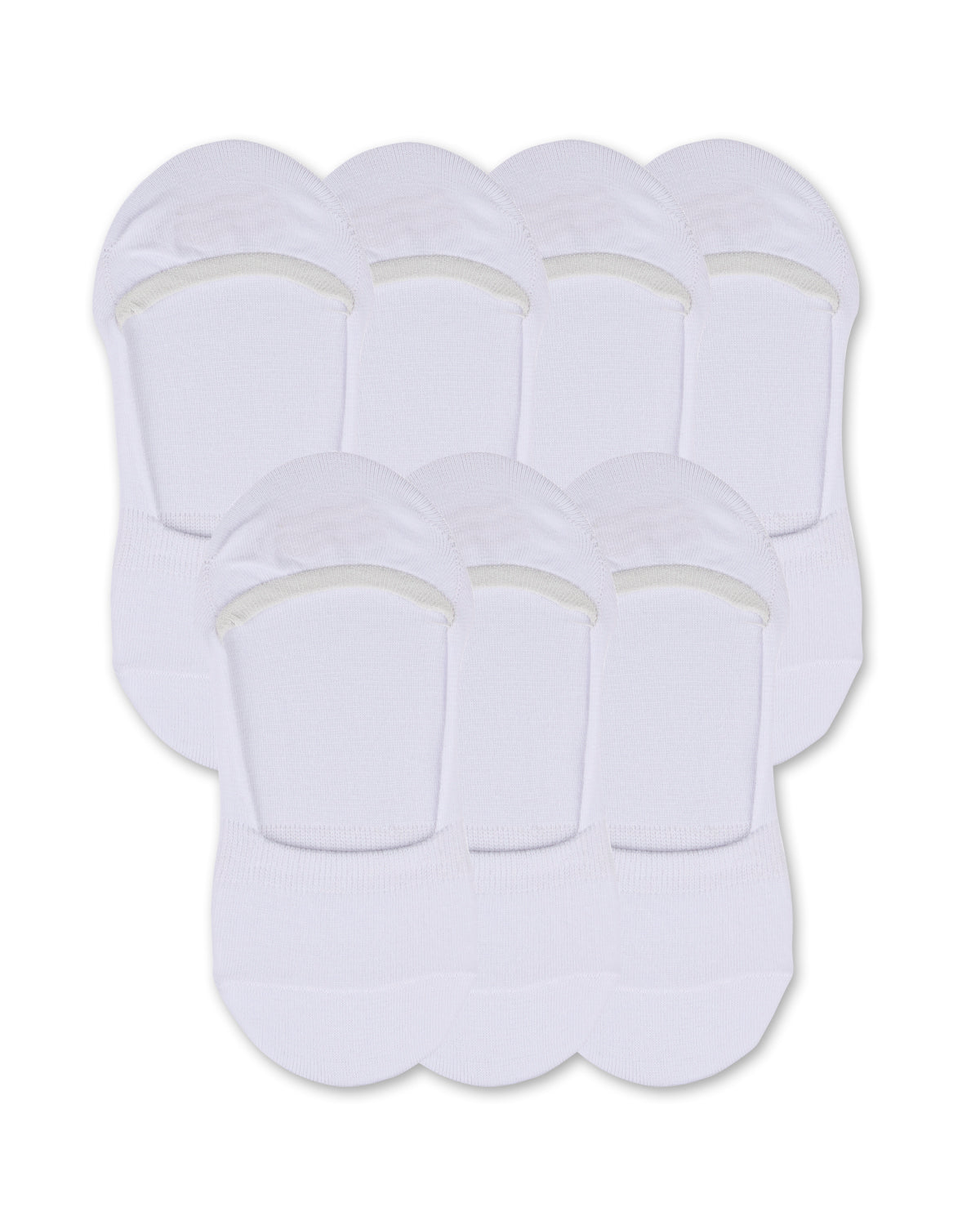 Mid-Cut Liner Cotton Blend Sock 7-Pack : Color: Black