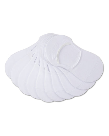 Women's 10 Pair Pack High Cut Sneaker Liners : Color: Black