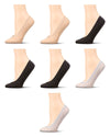 Women's 7 Pair Pack Fine Edge Liner Socks