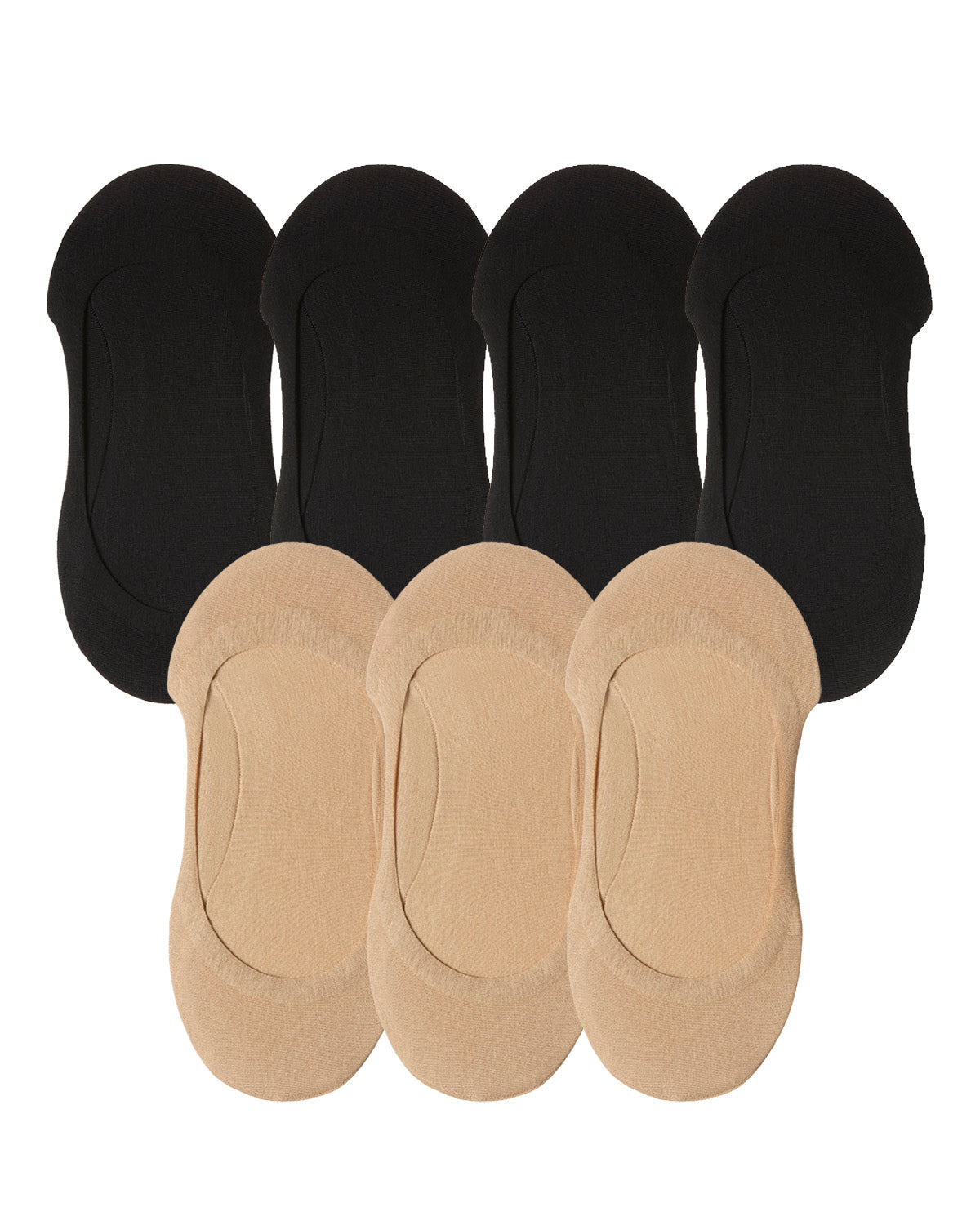 Women's 7 Pair Pack Fine Edge Liner Socks