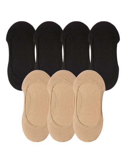 Women's 7 Pair Pack Fine Edge Liner Socks