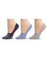 Women's 6 Pair Pack Plaid High Cut Liners