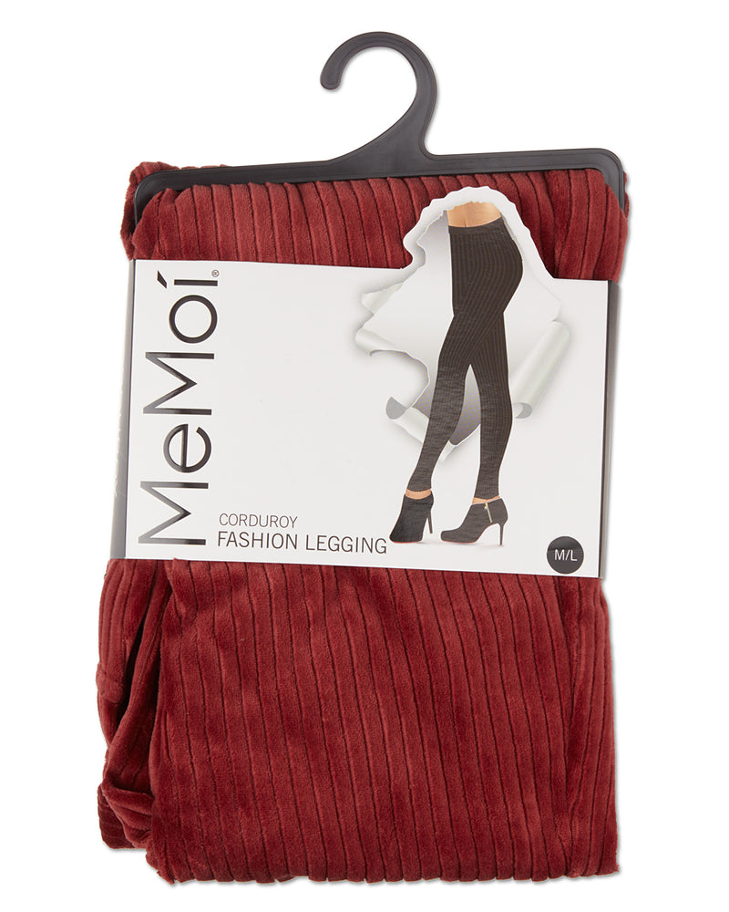 MeMoi Thin-Rib Slim-Cut Stretch Corduroy Leggings MEMOI Цвет: Коричневый;  Размер: Medium-Large купить от 12411 рублей в интернет-магазине MALL
