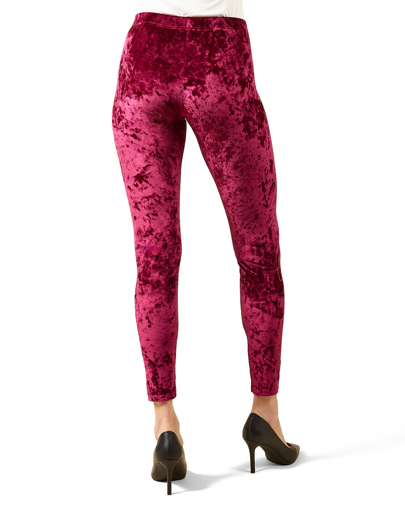 Crushed Velvet Stretch Leggings