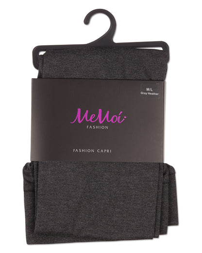 Women's Comfort Cotton Capri Lightweight Leggings : Color: Black