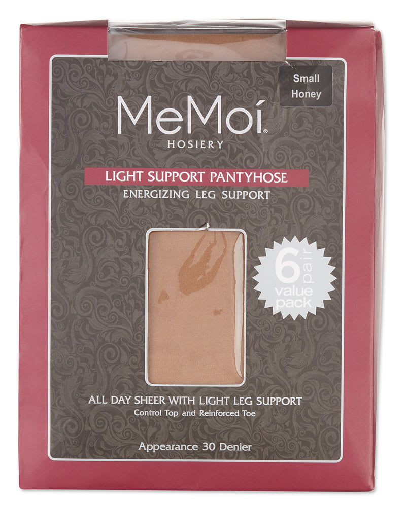 Light Support Pantyhose 6 Pack