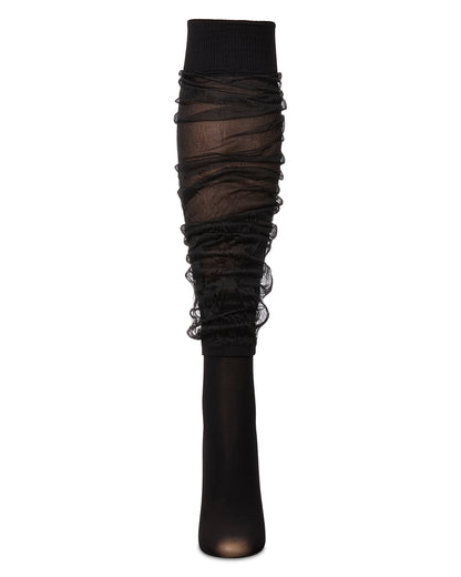 Women's Fashionista Slouchy Knee High Socks : Color: Black