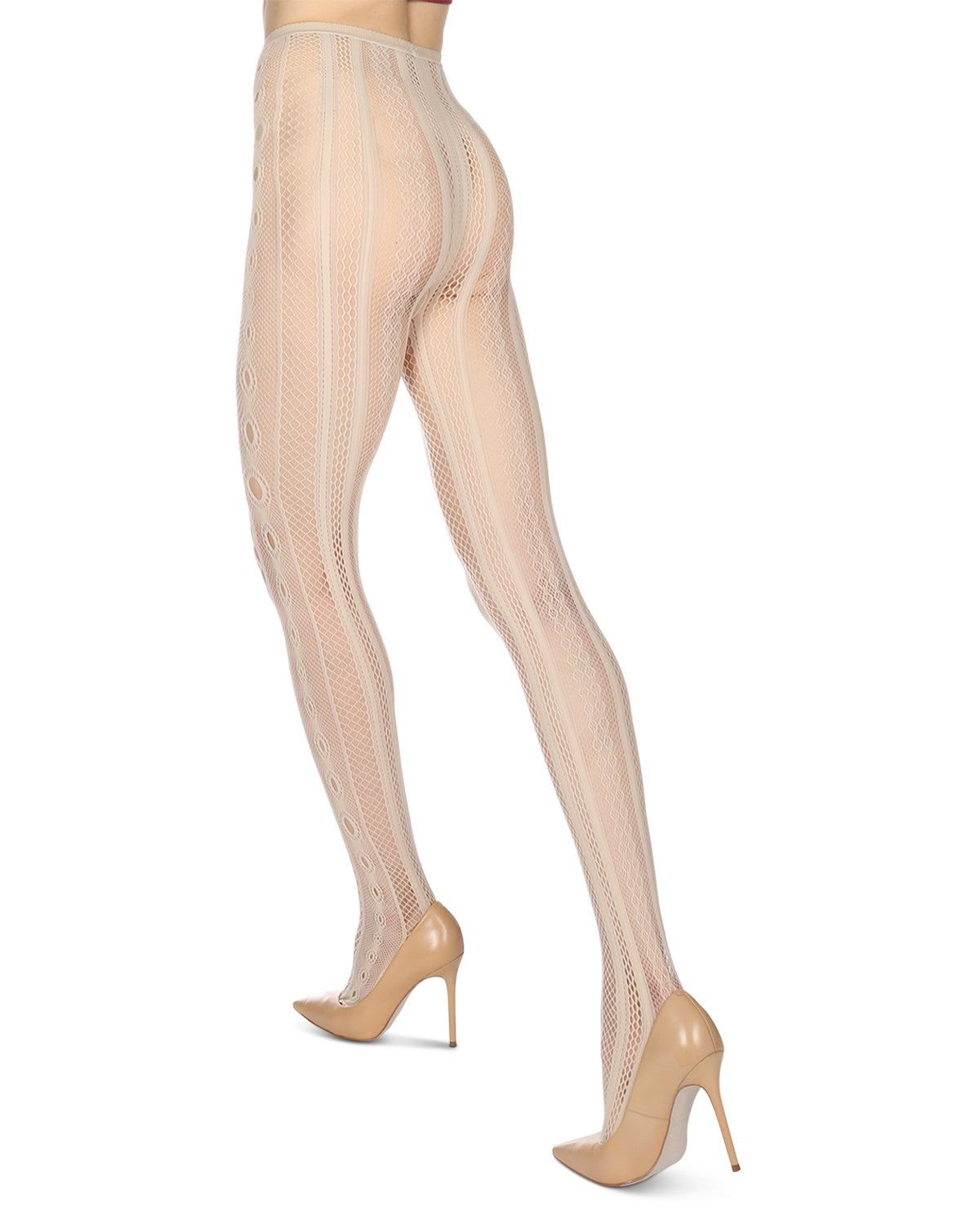 Soft & Breathable Variant Net Tights : Color: Black