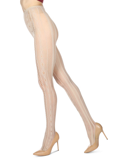 Soft & Breathable Variant Net Tights : Color: Nude