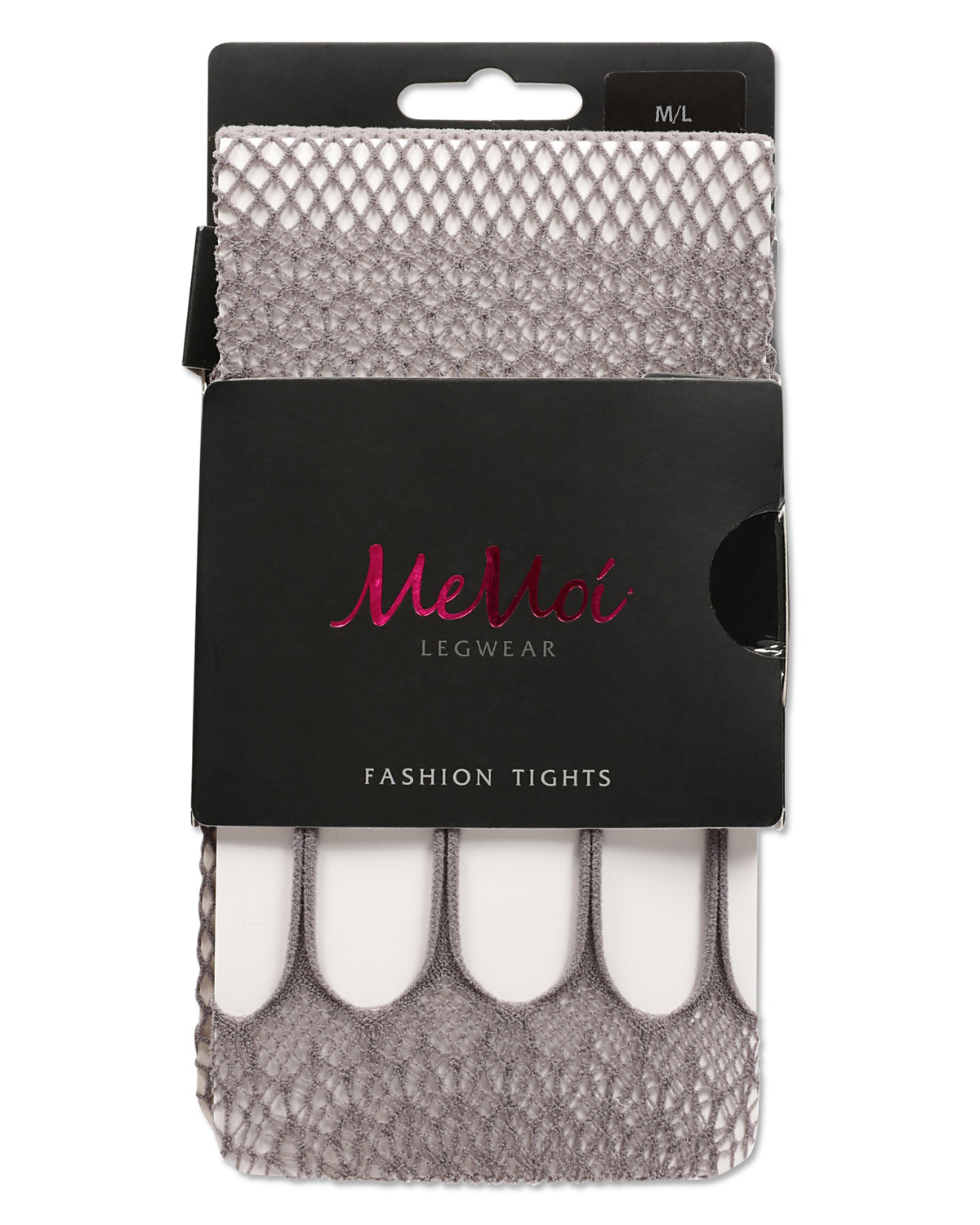 Women's Peek A Boo Thigh Fishnet Tights : Color: CloudBurst