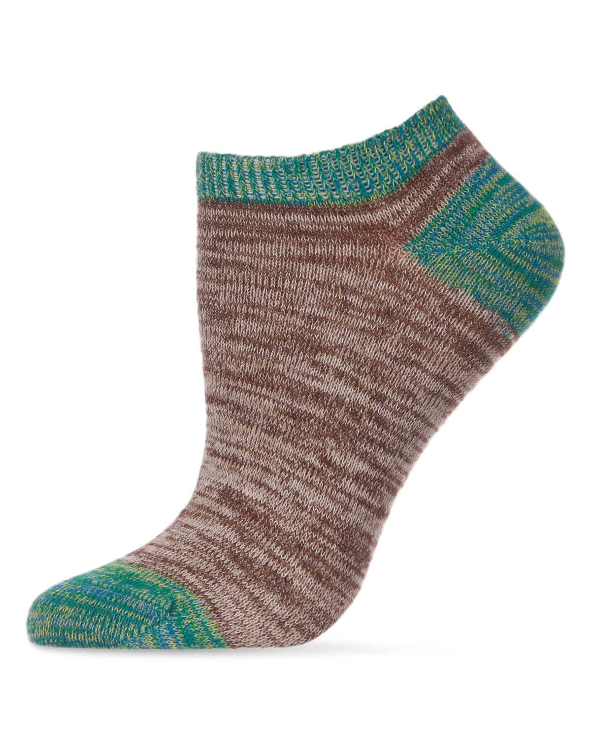 Color Blend Soft-Fit Cotton-Rich Low Cut Socks