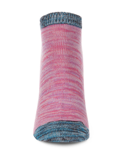 Color Blend Soft-Fit Cotton-Rich Low Cut Socks