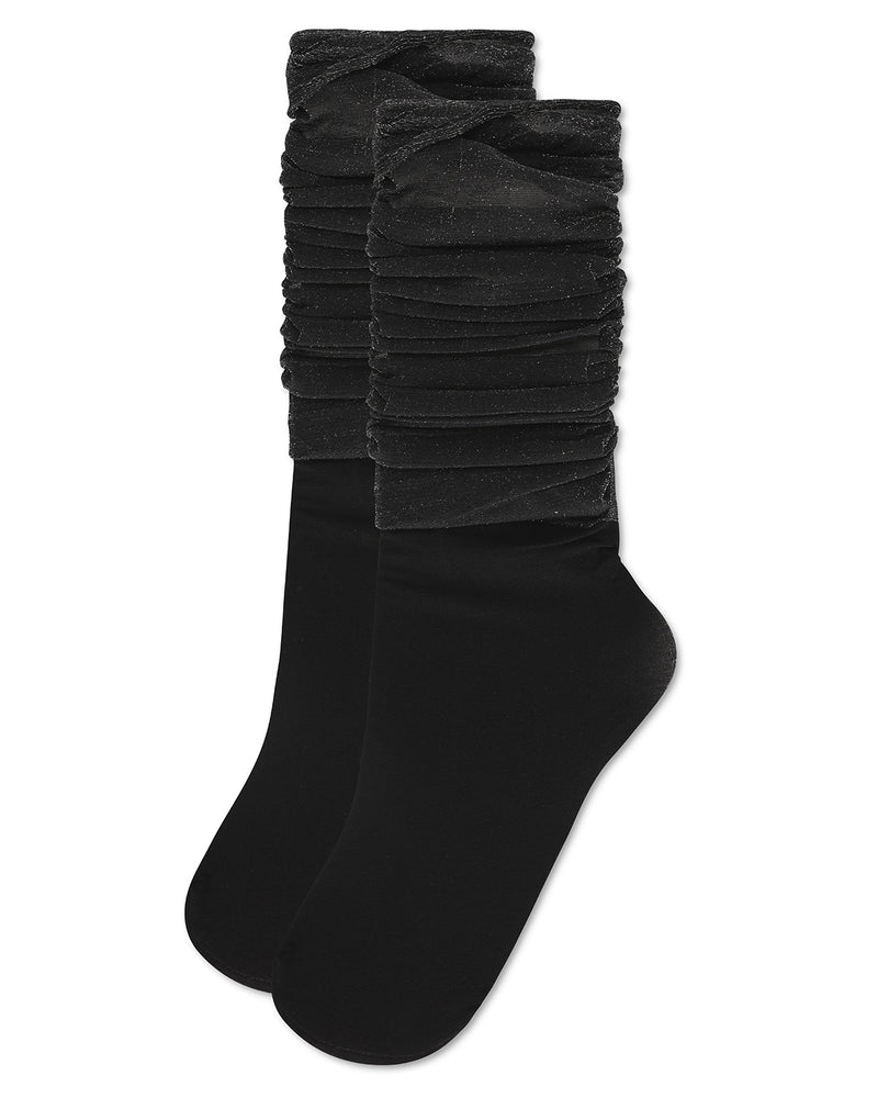 Shimmer Top Over The Knee Warm Socks