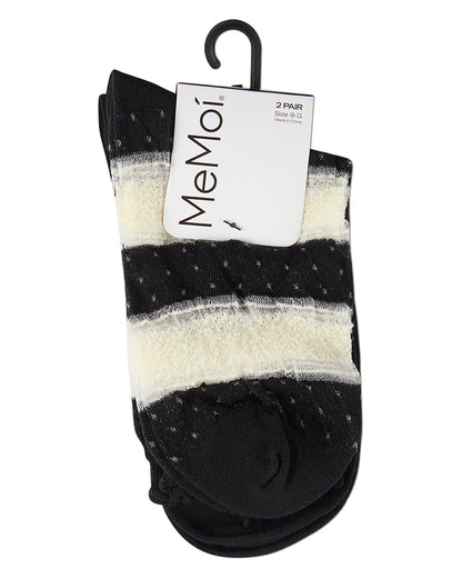 Floral Femme Anklet 2 Pair Pack