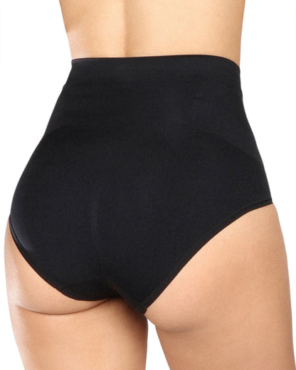 Women's BodySmootHers High Waist Sculpting Brief : Color: Black