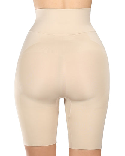Women's High-Waist Sculpting Thigh Shaper : Color: Nude