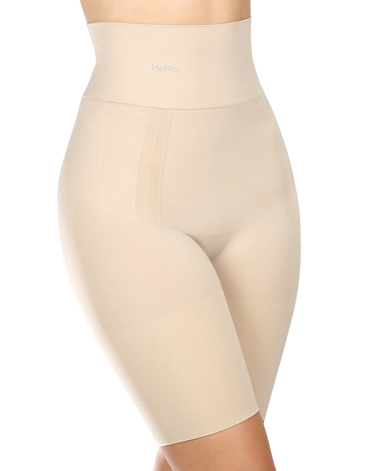 Women's High-Waist Sculpting Thigh Shaper : Color: Nude