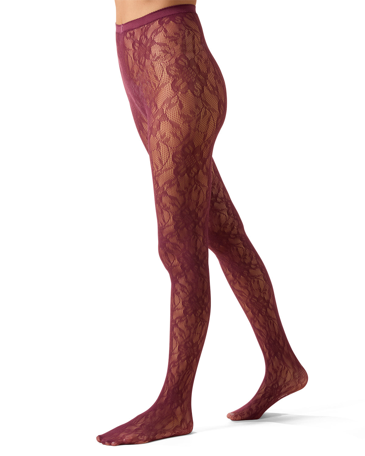 Women's "Blooming Floral" Fashion Net Tights
