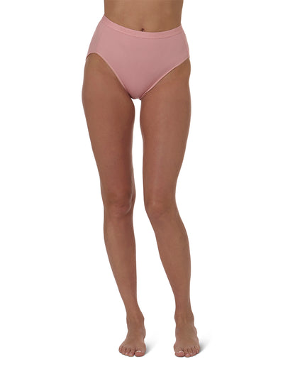 Women's 3 Pair Pack Ribbed Briefs : Color: Bridal Rose