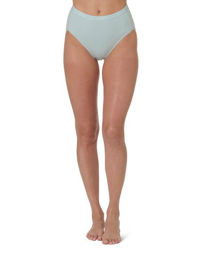 Women's 3 Pair Pack Ribbed Briefs : Color: Cloud Blue