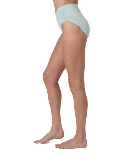 Women's 3 Pair Pack Ribbed Briefs : Color: CloudBlue