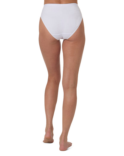 Combed Cotton Basic Hipster Panties 3 Pack : Color: White
