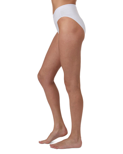 Combed Cotton Basic Hipster Panties 3 Pack : Color: White