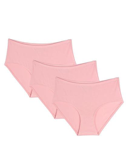 3 Pair Women's Luxe Modal Blend Brief Panties