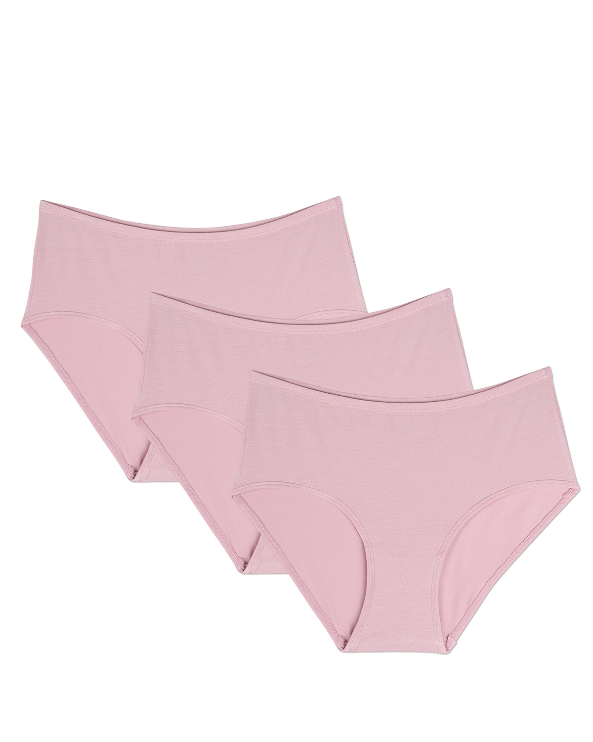 3 Pair Women's Luxe Modal Blend Brief Panties