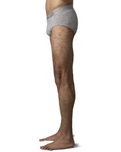 Men's 3 Pair Pack Classic Fit Briefs : Color: Black-Gray-Gray