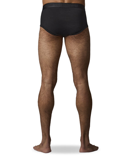 Men's 3 Pair Pack Classic Fit Briefs : Color: Black