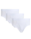 Men's 3 Pair Pack Classic Fit Briefs : Color: White