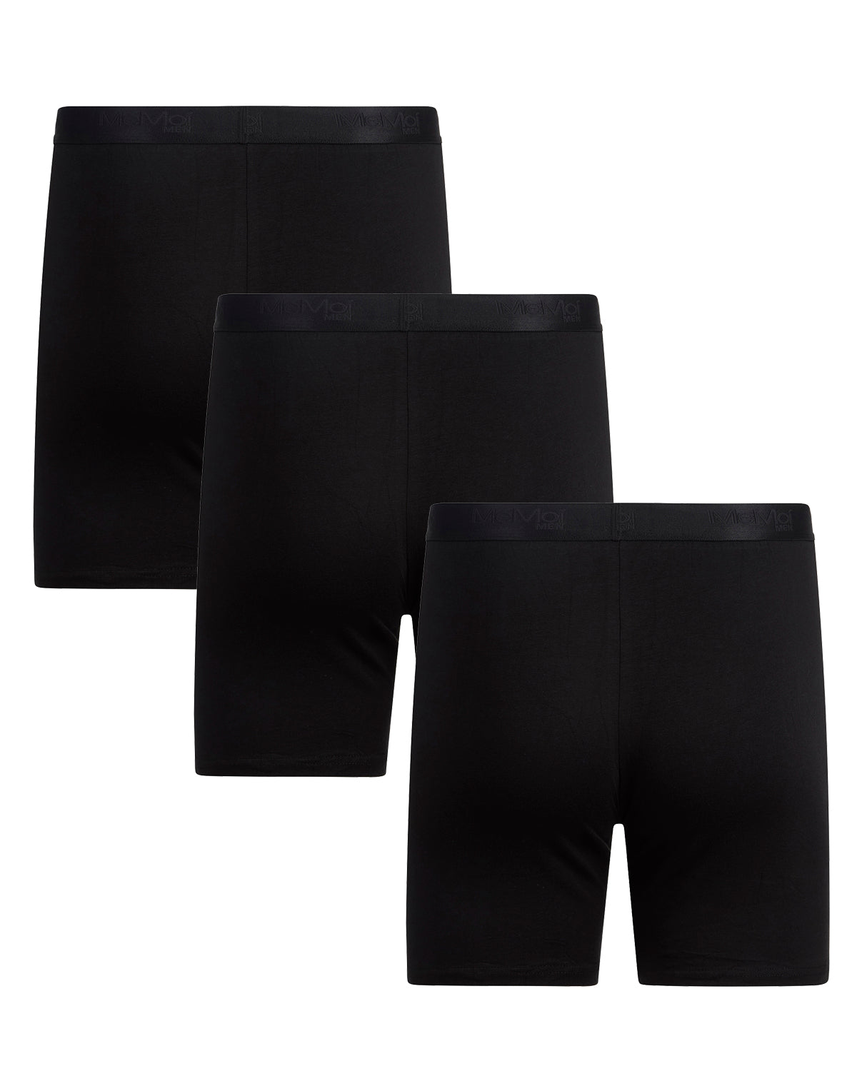 Men's 3 Pair Pack Classic Fit Boxer Shorts : Color: Black