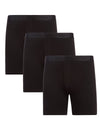 Men's 3 Pair Pack Classic Fit Boxer Shorts : Color: Black
