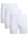 Men's 3 Pair Pack Classic Fit Boxer Shorts : Color: White